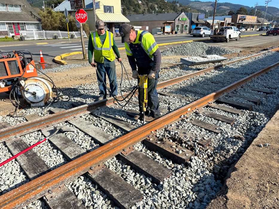 Track Laborer Position Oregon Coast Scenic Railroad